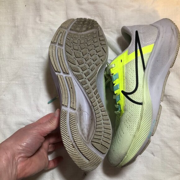 Nike Air Zoom Pegasus Running Sneakers Green Size 7 - Picture 6 of 10